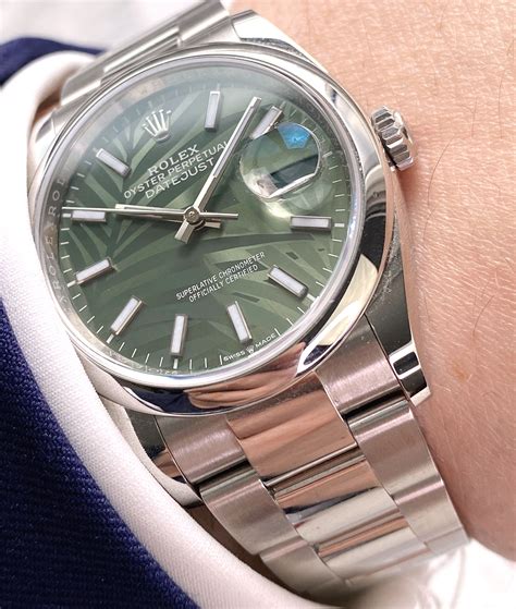 rolex grün farbe